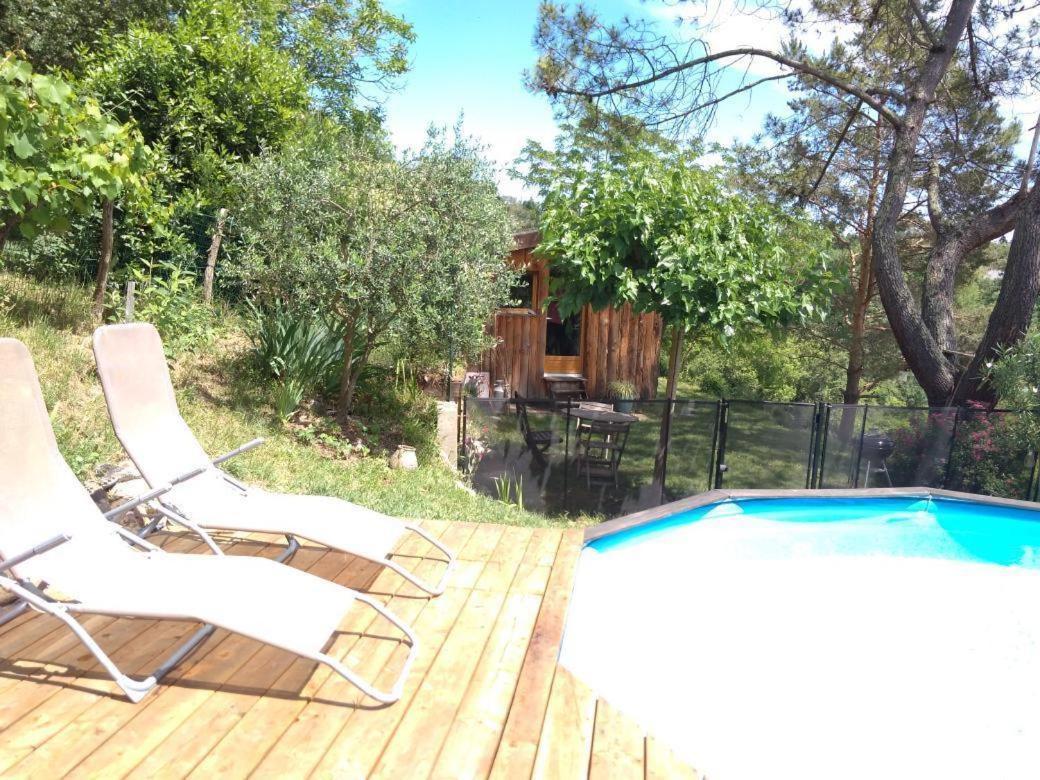 La Cabane En Bois Villemur-sur-Tarn ภายนอก รูปภาพ